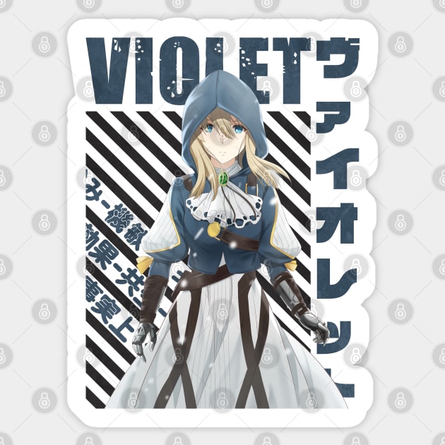 Violet Evergarden - Violet Evergarden Sticker by Recup-Tout